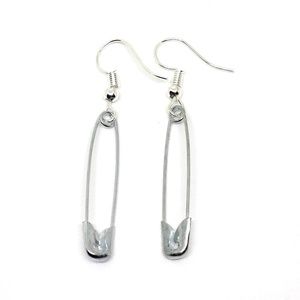 Safety Pin Earrings